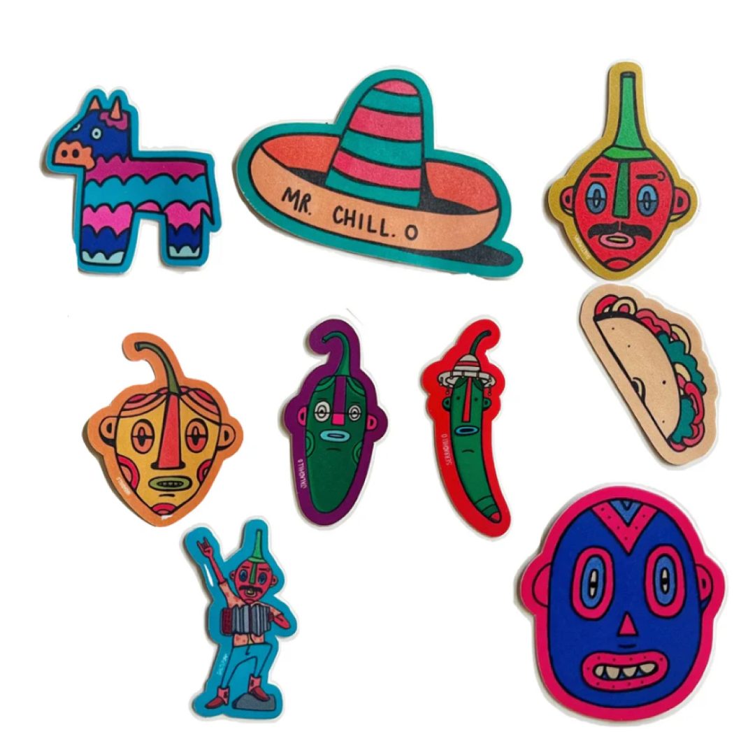 Kit Stickers Mr. Chill.o